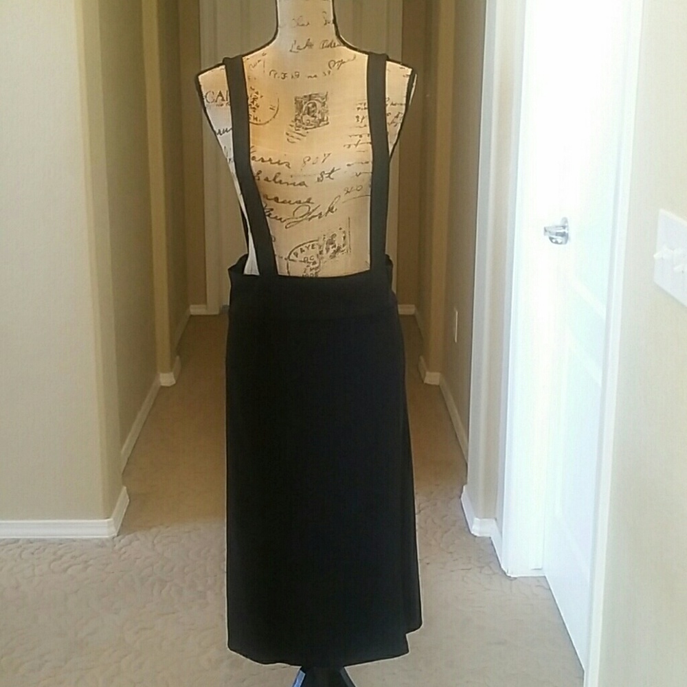 Black  Skirt with  Stripes
